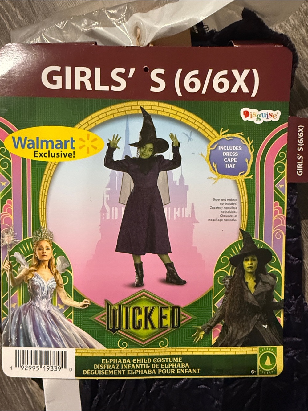 Wicked Elphaba Child Costume Halloween Costume